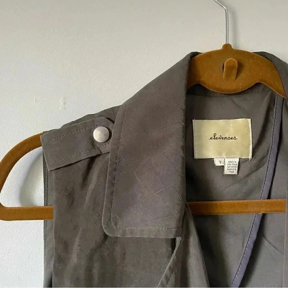 Anthropologie | Elevenses Sleeveless  Trench - Picture 10 of 12